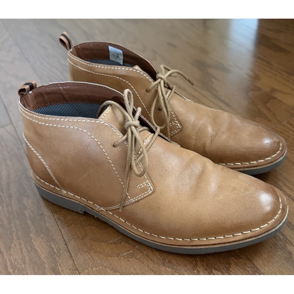 Crown Vintage Shropshire Mens Chukka Boots Brown Casual Size 8.5